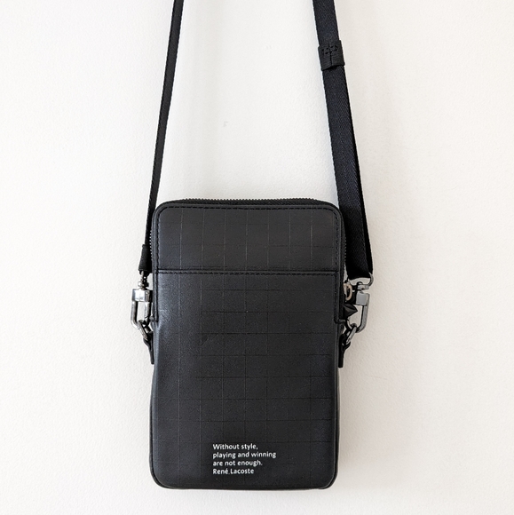 Lacoste Infini-T Integrated Inductive Charger Smartphone Wallet - Picture 6 of 9